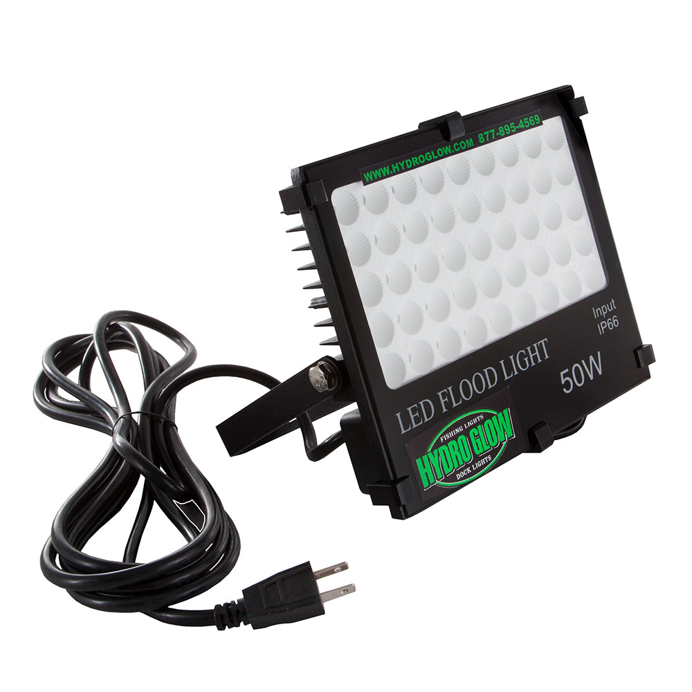 Hydro Glow FL50 50W/120VAC Flood Light - Green [FL50] - BuoyMart.com  Flood/Spreader Lights Hydro Glow