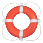 Taylor Made Foam Ring Buoy - 24" - Orange w/White Grab Line [364] - BuoyMart.com  Personal Flotation Devices Taylor Made