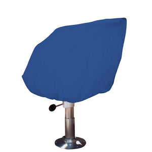Taylor Made Helm/Bucket/Fixed Back Boat Seat Cover - Rip/Stop Polyester Navy [80230] - BuoyMart.com  Winter Covers Taylor Made