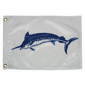 Taylor Made 12" x 18"  Blue Marlin Flag [2918] - BuoyMart.com  Accessories Taylor Made
