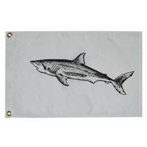 Taylor Made 12" x 18" Shark Flag [3218] - BuoyMart.com  Accessories Taylor Made