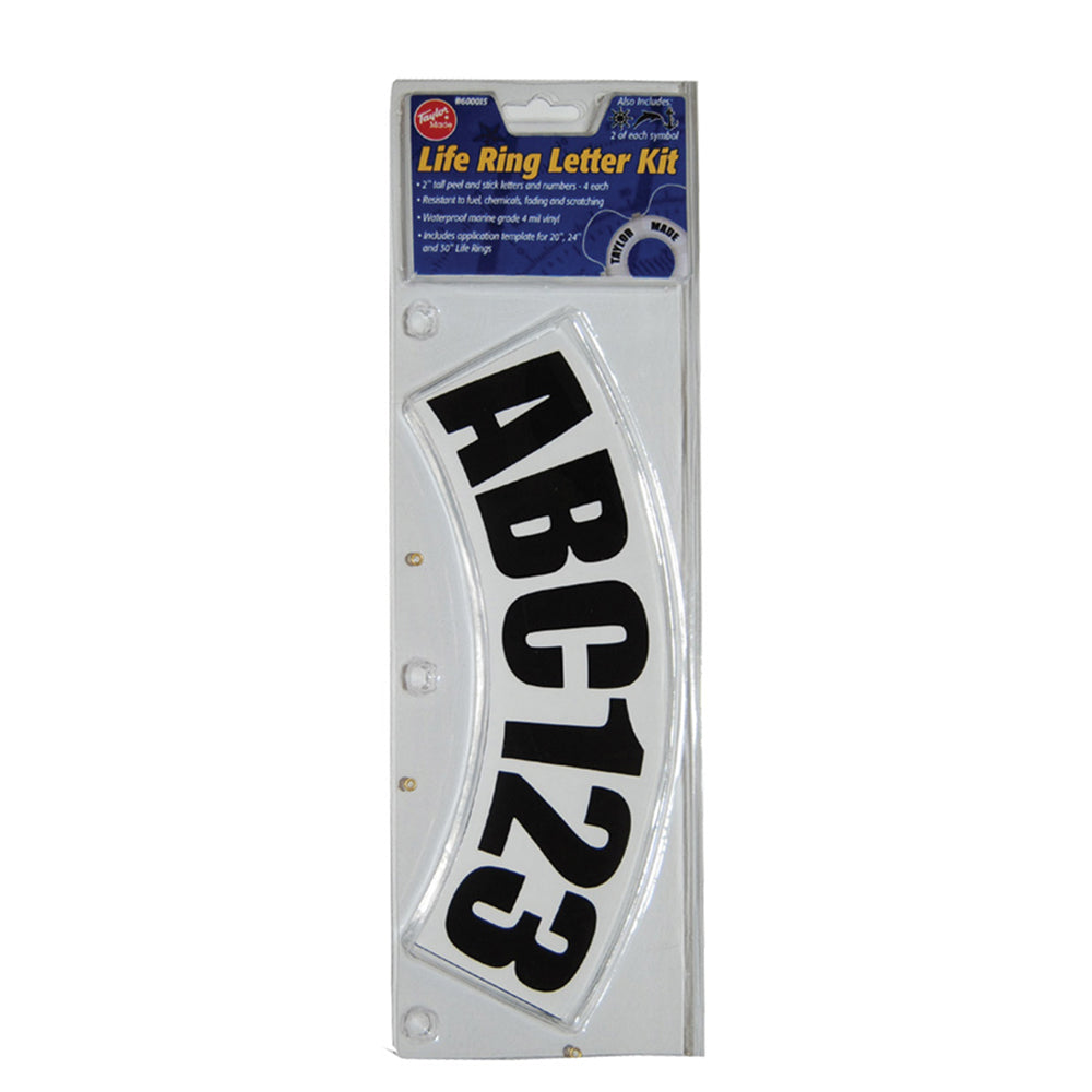 Taylor Made Life Ring Letter Kit [600015] - BuoyMart.com  Accessories Taylor Made