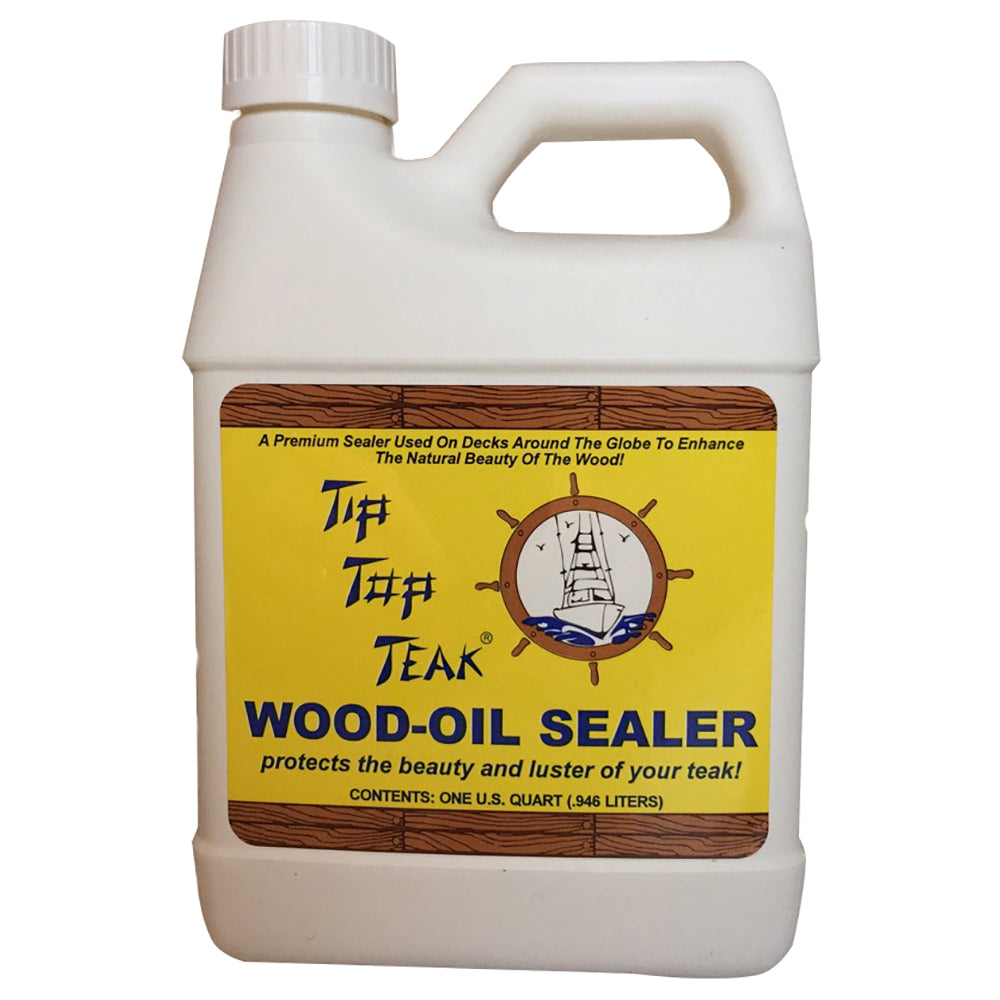 Tip Top Teak Wood Oil Sealer - Quart [TS 1001] - BuoyMart.com  Teak Tip Top Teak