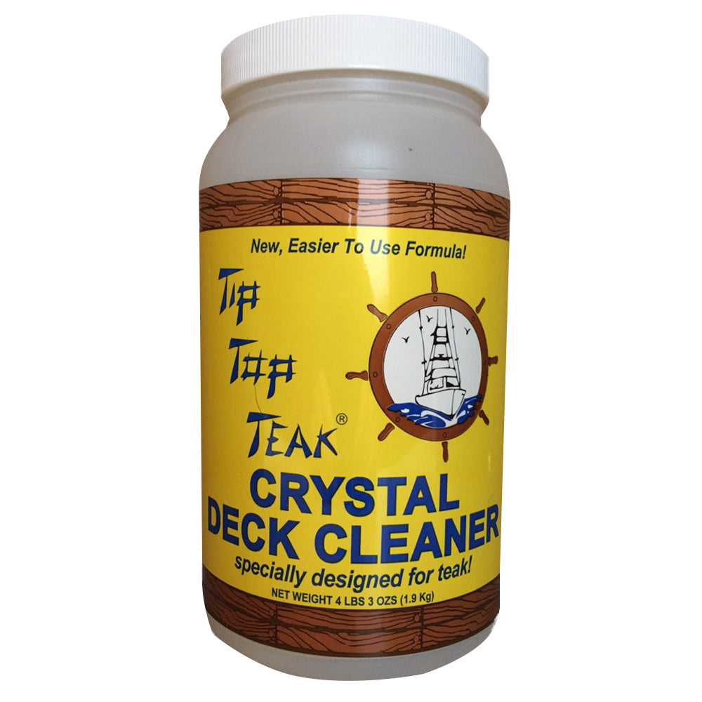 Tip Top Teak Crystal Deck Cleaner - Half Gallon (4lbs 3oz) [TC 2001] - BuoyMart.com  Cleaning Tip Top Teak