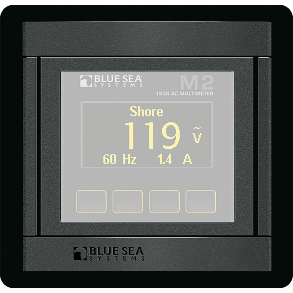 Blue Sea 1525 360 Panel - M2 Monitor Panel Blank [1525] - BuoyMart.com  Electrical Panels Blue Sea Systems