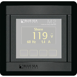 Blue Sea 1525 360 Panel - M2 Monitor Panel Blank [1525] - BuoyMart.com  Electrical Panels Blue Sea Systems