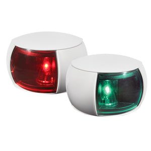Hella Marine NaviLED Port & Starboard Pair - 2nm - Colored Lens/White Housing [980520811] - BuoyMart.com  Navigation Lights Hella Marine
