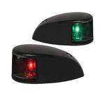 Hella Marine NaviLED Deck Mount Port & Starboard Pair - 2nm - Clear Lens/Black Housing [980620901] - BuoyMart.com  Navigation Lights Hella Marine