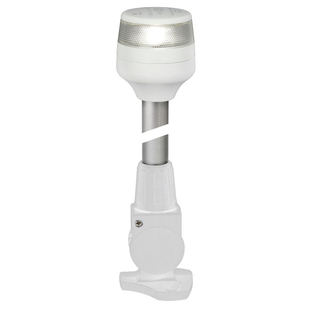Hella Marine NaviLED 360 Compact All Round Lamp - 2nm - 12" Fold Down Base - White [980960311] - BuoyMart.com  Navigation Lights Hella Marine