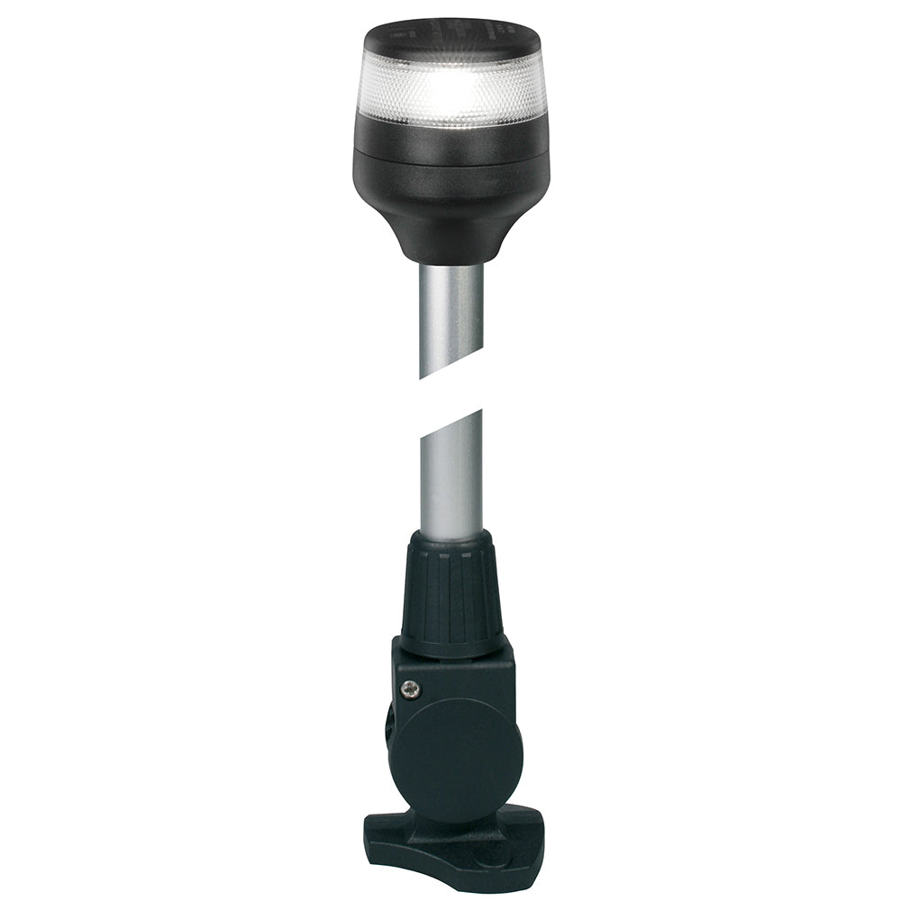 Hella Marine NaviLED 360 Compact All Round Lamp - 2nm - 40" Fold Down Base - Black [980960461] - BuoyMart.com  Navigation Lights Hella Marine