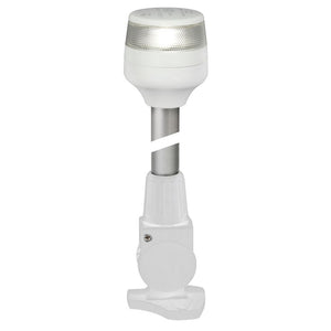 Hella Marine NaviLED 360 Compact All Round Lamp - 2nm - 40" Fold Down Base - White [980960471] - BuoyMart.com  Navigation Lights Hella Marine