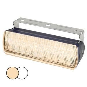 Hella Marine Sea Hawk XL Dual Color LED Floodlights - Warm White/White LED - Black Housing [980950081] - BuoyMart.com  Flood/Spreader Lights Hella Marine