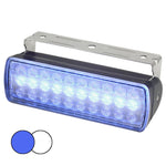 Hella Marine Sea Hawk XL Dual Color LED Floodlights - Blue/White LED - Black Housing [980950061] - BuoyMart.com  Flood/Spreader Lights Hella Marine