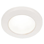 Hella Marine EuroLED 75 3" Round Screw Mount Down Light - White LED - White Plastic Rim - 12V [958110011] - BuoyMart.com  Dome/Down Lights Hella Marine