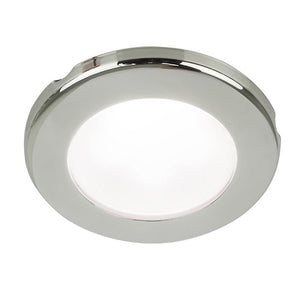 Hella Marine EuroLED 75 3" Round Screw Mount Down Light - White LED - Stainless Steel Rim - 12V [958110021] - BuoyMart.com  Dome/Down Lights Hella Marine