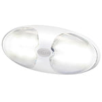 Hella Marine DuraLED 12 Interior/Exterior Lamp w/Switch - White LED - White Housing [980704001] - BuoyMart.com  Interior / Courtesy Light Hella Marine