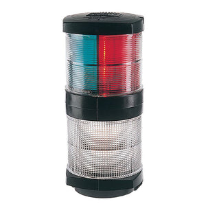 Hella Marine Tri-Color Navigation Light/Anchor Navigation Lamp- Incandescent - 2nm - Black Housing - 12V [002984601] - BuoyMart.com  Navigation Lights Hella Marine