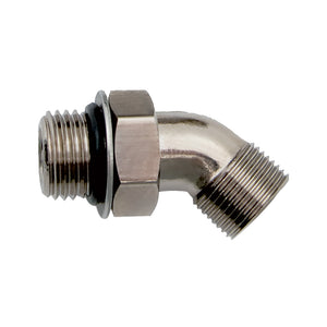 Uflex 45 Adjustable Fitting f/Back of UP Series Helms ORB 6 to 3/8" COMP [AF45] - BuoyMart.com  Steering Systems Uflex USA