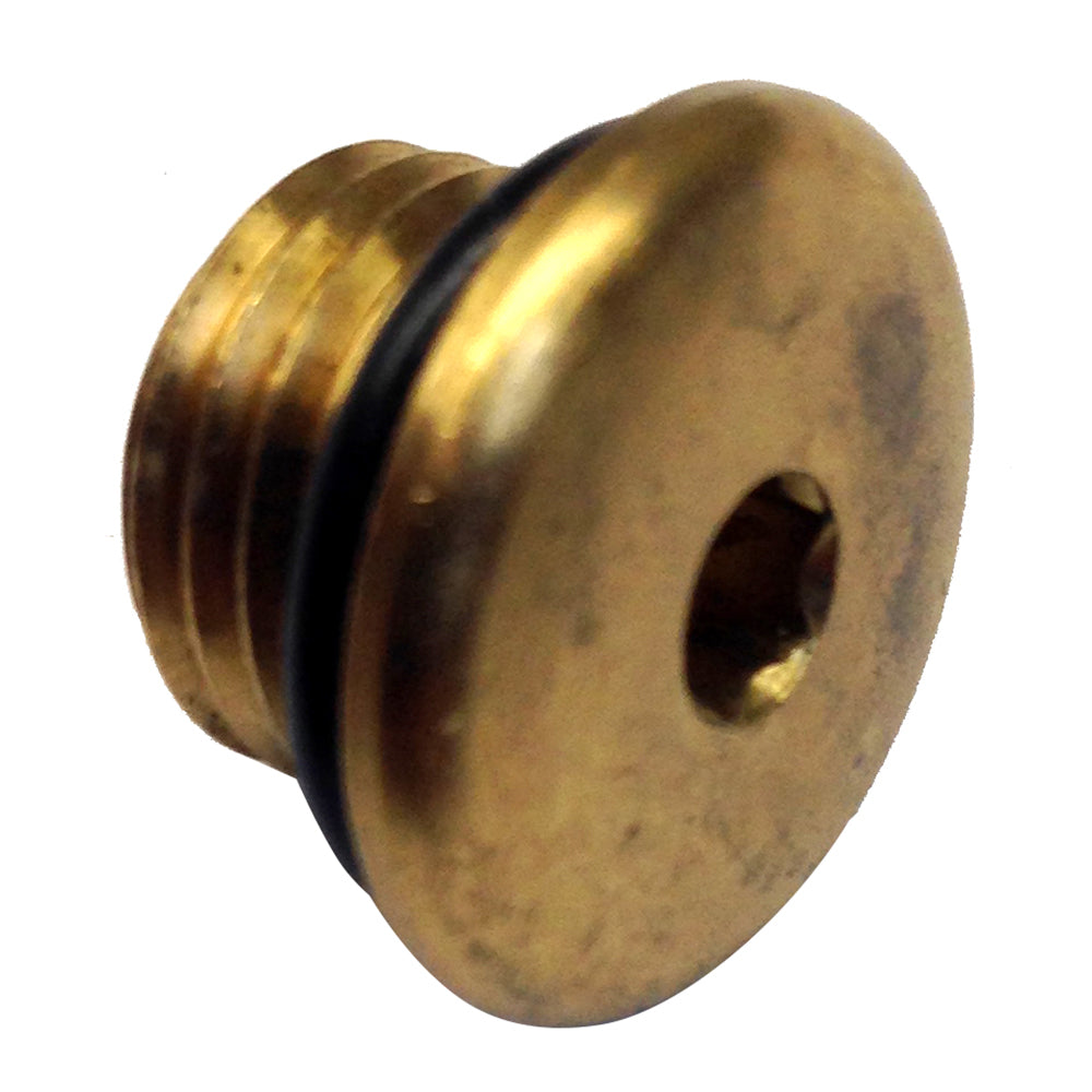 Uflex Brass Plug w/O-Ring for Pumps [71928P] - BuoyMart.com  Steering Systems Uflex USA