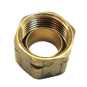 Uflex Brass Compression Nut w/Sleeve #61CA-6 [71004K] - BuoyMart.com  Steering Systems Uflex USA