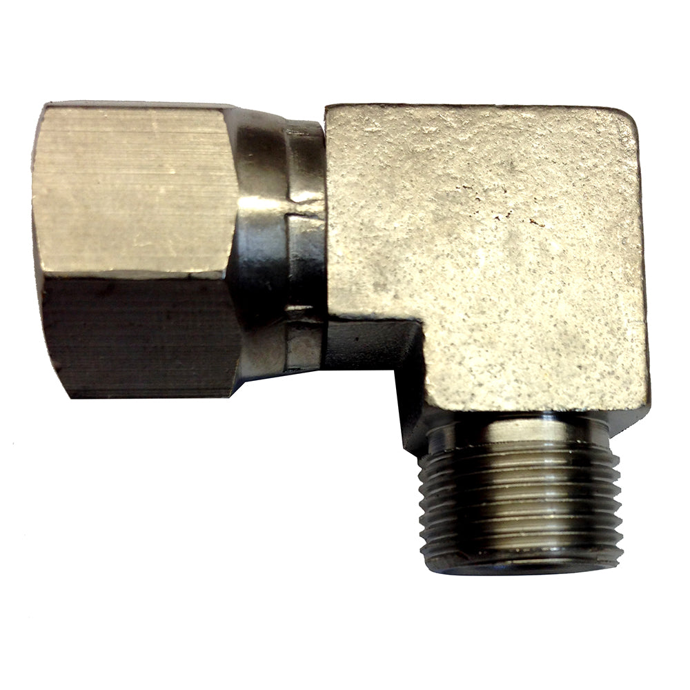 Uflex 90 3/8 NI Plate Comp Fitting [MD 38 NI COM FT] - BuoyMart.com  Steering Systems Uflex USA