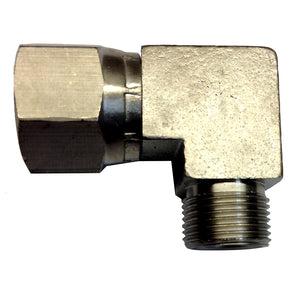 Uflex 90 3/8 NI Plate Comp Fitting [MD 38 NI COM FT] - BuoyMart.com  Steering Systems Uflex USA