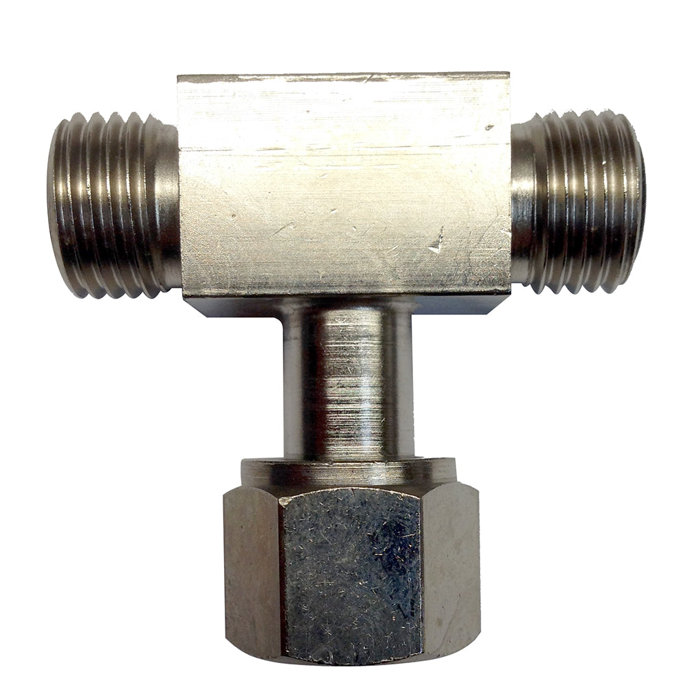 Uflex Powertech Bulkhead T-Fitting [UPS BLKHD T-FIT] - BuoyMart.com  Steering Systems Uflex USA