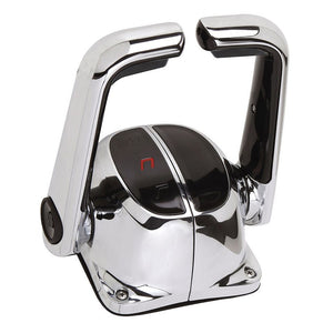 UflexTwin Lever Top Mount Control w/Neutral Lock - No Trim Switch - Chrome [B502CH/L] - BuoyMart.com  Engine Controls Uflex USA