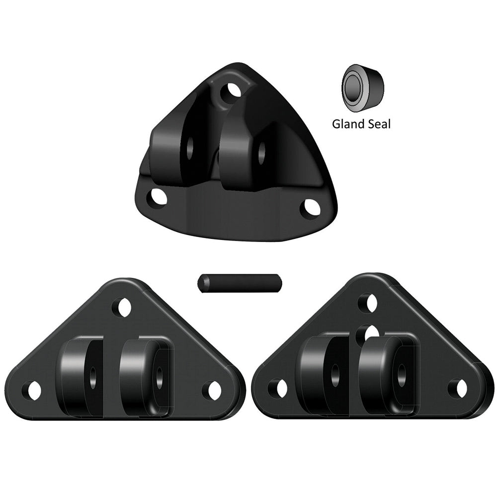 Lenco Universal Actuator Mounting Bracket Replacement Kit [15099-001] - BuoyMart.com  Trim Tab Accessories Lenco Marine