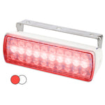 Hella Marine Sea Hawk XL Dual Color LED Floodlights - Red/White LED - White Housing [980950051] - BuoyMart.com  Flood/Spreader Lights Hella Marine