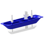 Navico StructureScan 3D Thru-Hull Transducer Fairing Block Only [000-13581-001] Navico