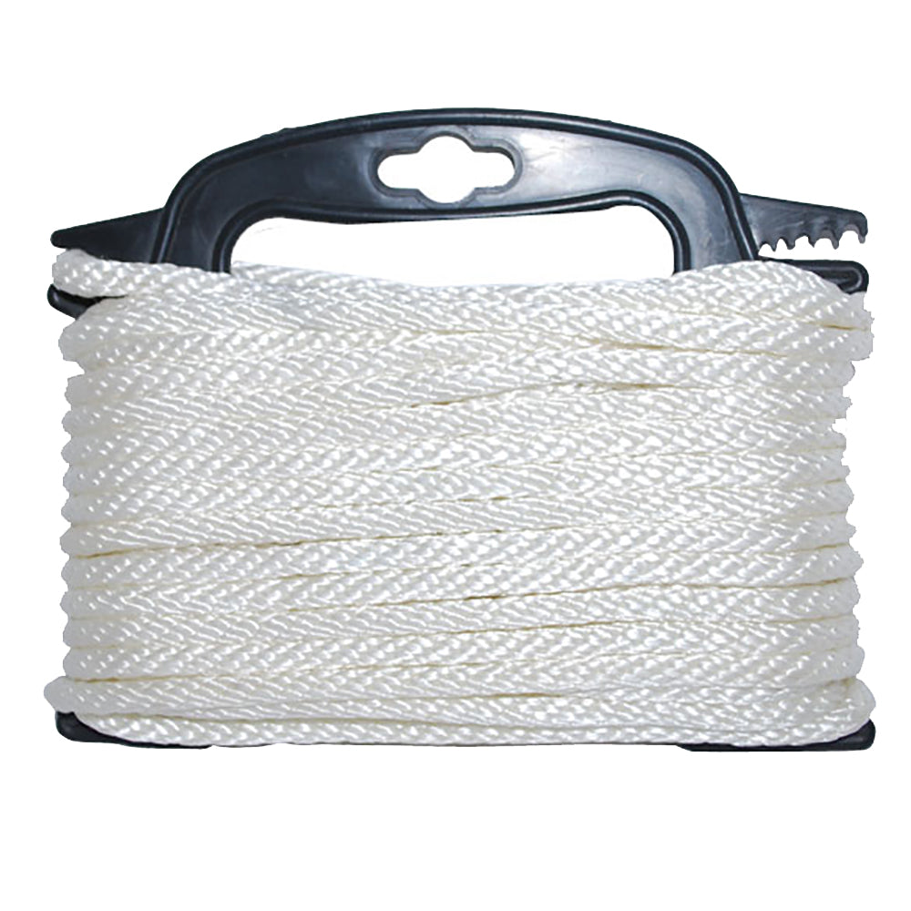 Attwood Braided Nylon Rope - 3/16" x 100' - White [117553-7] - BuoyMart.com  Rope & Chain Attwood Marine