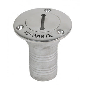 Whitecap Tapered Hose Deck Fill - 1-1/2" - Waste [6126SC] - BuoyMart.com  Deck Fills Whitecap