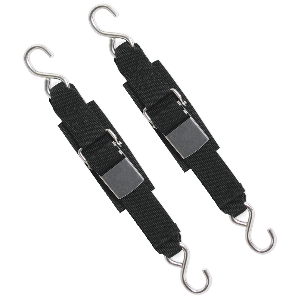 BoatBuckle Stainless Steel Kwik-Lok Transom Tie-Downs [F12066] - BuoyMart.com  Tie-Downs BoatBuckle