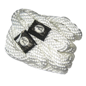 Taylor Made Fender Loc Fender Lines - 3/8" x 72" - Pair - White [11311] - BuoyMart.com  Fender Accessories Taylor Made