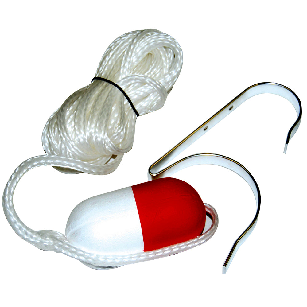 Taylor Made Ring Buoy Holder w/30 Heaving Line [375] - BuoyMart.com  Buoys Taylor Made