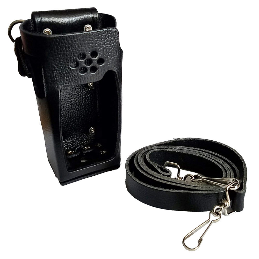 Standard Horizon Leather Case w/Belt Loop  Shoulder Strap [SHC-18] - BuoyMart.com  Accessories Standard Horizon