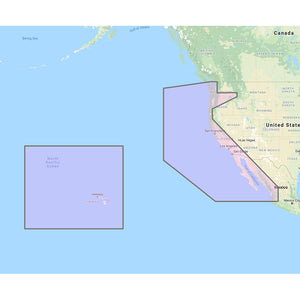 Furuno U.S. West Coast, Hawaii  Baja Mexico - Vector Chart, Standard Resolution Satellite Photos f/Baja Mexico - Unlock Code [MM3-VNA-024] - BuoyMart.com  Furuno Furuno