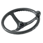 Edson EC3 Elite Carbon 13" ComfortGrip PowerWheel - Carbon Fiber - 3-Spoke [1710C-13C-KIT] Edson Marine