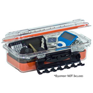 Plano Waterproof Polycarbonate Storage Box - 3500 Size - Orange/Clear [145000] - BuoyMart.com  Waterproof Bags & Cases Plano
