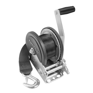 Fulton 1500lb Single Speed Winch w/20 Strap  Cover [142208] - BuoyMart.com  Trailer Winches Fulton
