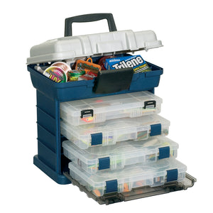 Plano 4-BY 3600 StowAway Rack System - Blue/Silver [136400] - BuoyMart.com  Tackle Storage Plano