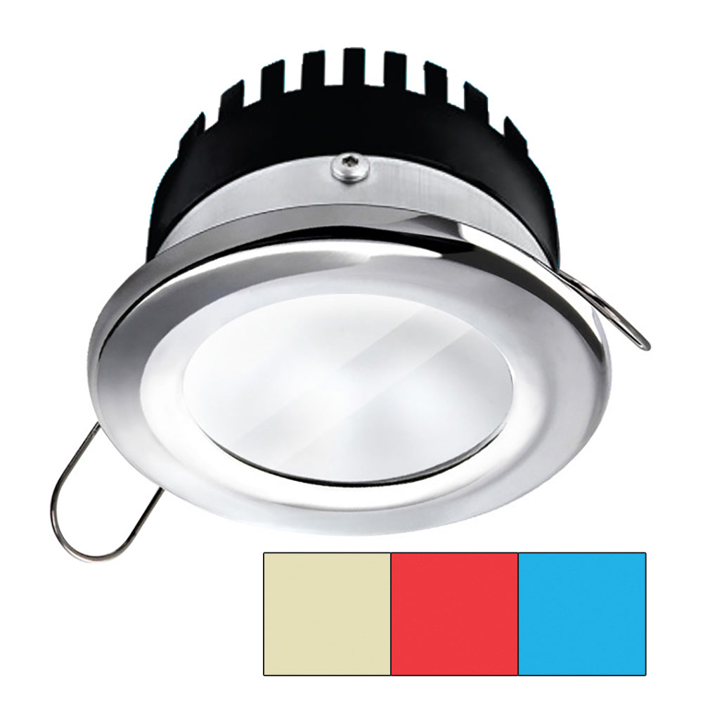i2Systems Apeiron Pro A503 - 3W - Round -Cool White/Red/Blue - Round - Chrome Finish [A503-11AAG-HE] - BuoyMart.com  Dome/Down Lights I2Systems Inc