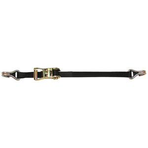 CargoBuckle Ratchet Strap Tie-Down w/Double J-Hooks  Keeper - 1" x 12 [F14060] - BuoyMart.com  Tie-Downs CargoBuckle
