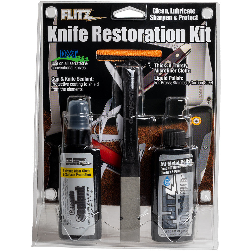 Flitz Knife Restoration Kit [KR 41511] - BuoyMart.com  Cleaning Flitz