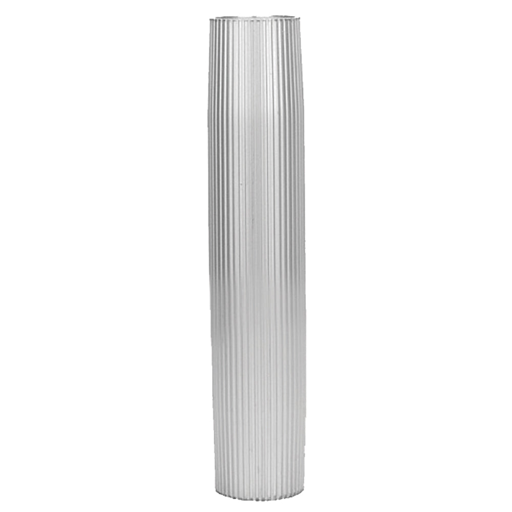 TACO Aluminum Ribbed Table Pedestal - 2-3/8" O.D. - 27-1/2" Length [Z60-7279VEL27.5-2] - BuoyMart.com  Pedestals TACO Marine