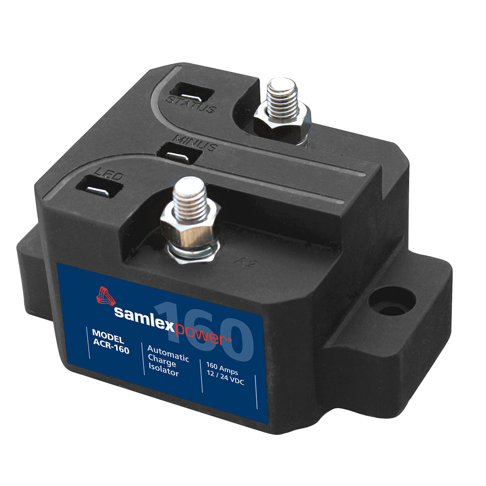 Samlex 160A Automatic Charge Isolator - 12V or 24V [ACR-160] - BuoyMart.com  Battery Isolators Samlex America
