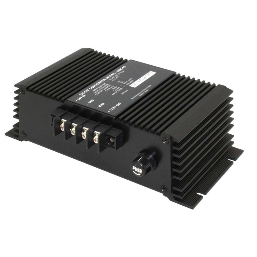 Samlex 12A Non-Isolated Step-Down 24VDC-12VDC Converter - Heavy Duty Applications [SDC-15] - BuoyMart.com  DC to DC Converters Samlex America
