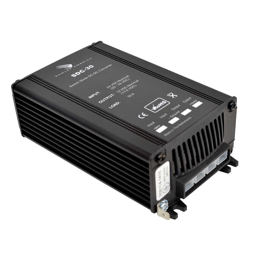 Samlex 30A Non-Isolated Step-Down 24VDC-12VDC Converter [SDC-30] - BuoyMart.com  DC to DC Converters Samlex America