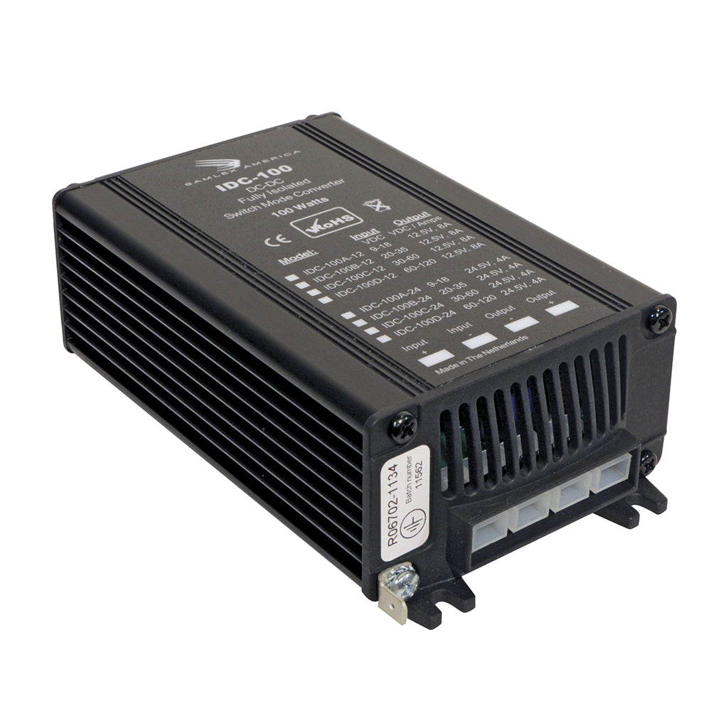 Samlex 100W Fully Isolated DC-DC Converter - 4A - 9-18V Input - 24V Output [IDC-100A-24] - BuoyMart.com  DC to DC Converters Samlex America